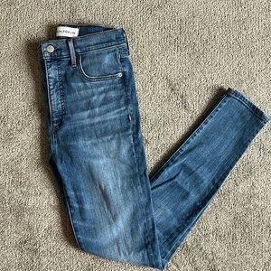 Denim Forum Lola High Rise Skinny Jeans